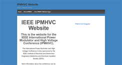 Desktop Screenshot of ipmhvc.com