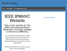 Tablet Screenshot of ipmhvc.com
